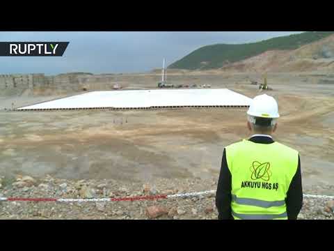 شاهد انطلاق أعمال إنشاء أول محطة ذرية في تركيا