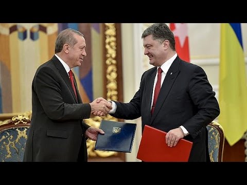 أردوغان يؤكد أهمية الشراكة بين تركيا وأوكرانيا فيديو