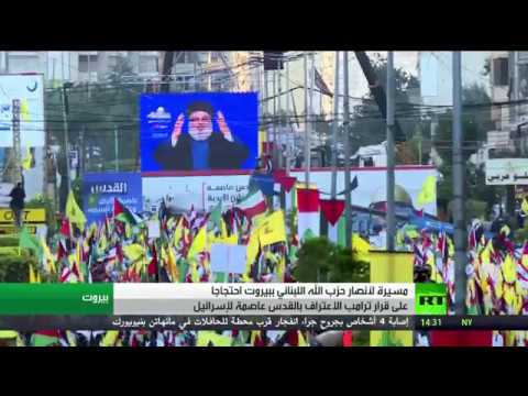 شاهد نصر الله يدعو لانتفاضة تنهي إسرائيل