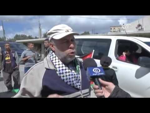 فيديو قوات الاحتلال تقمع مسيرة النبي صالح