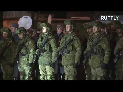 شاهد عودة القوات الروسية من سورية إلى مطار عسكري في مقاطعة موسكو