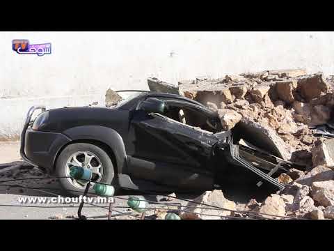 شاهد كيف وقع لحظات قبل استخراج سيدة من تحت الأنقاض في فاجعة سور