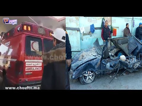 شاهد لحظة وصول أول ضحايا سور الدار البيضاء إلى مستشفى ابن رشد