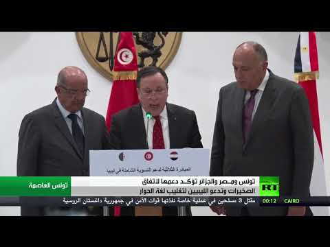 بالفيديو دول جوار ليبيا تؤكد دعم اتفاق الصخيرات