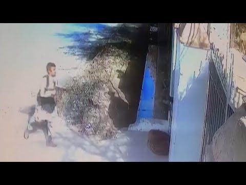 شاهد لحظة اقتحام انتحاريين كنيسة في باكستان