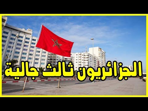 شاهد الجزائريون ثالث جالية في المغرب