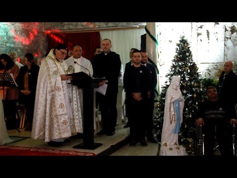 شاهد الموصل تحتفل بأول عيد للميلاد بعد ثلاث سنوات من ظلم داعش