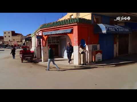 شاهد شوارع خالية ومحلات مغلقة بعد واقعة منجم الفحم في جرادة