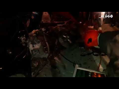 شاهد وفاة سائحين ألمانيين في حادث سير مروّع في أغادير