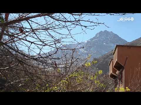 بالفيديو مشاهد مذهلة ورائعة من قرية إمليل في إقليم أزيلال