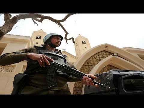 هجوم على كنيسة في حلوان جنوب القاهرة