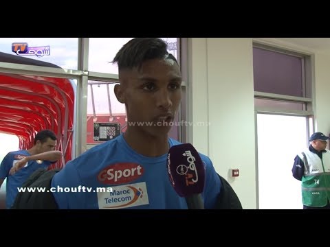 شاهد تعليق مفاجئ من لاعب الراسينغ البيضاوي