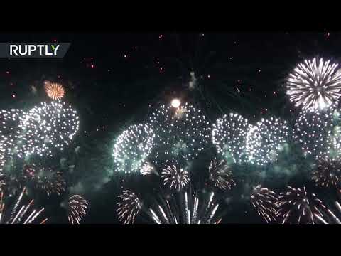 بالفيديو استقبال البرازيل المذهل لعام 2018