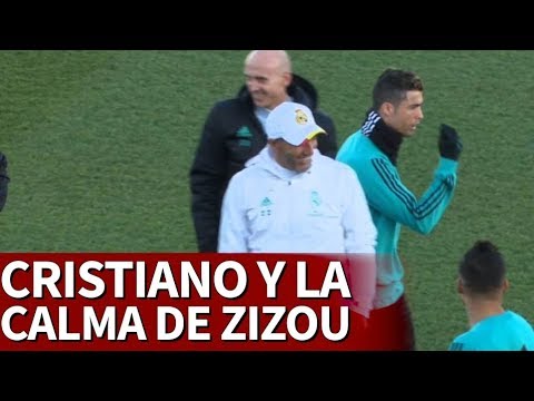 رونالدو يخطف الأضواء فى تدريبات الريال بسبب هذه الحركة