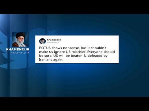 شاهد حرب تغريدات بين ترامب وخامنئي