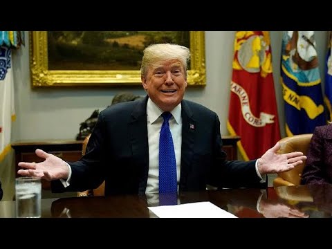 بالفيديو ترامب يؤكد أنه عبقري