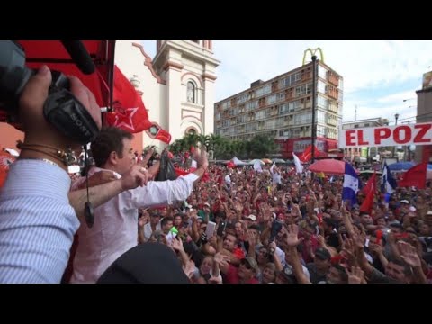 بالفيديو تظاهرة حاشدة في هندوراس