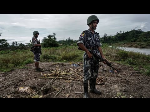 شاهد الجيش البورمي يقر بوجود مقبرة جماعية للروهينغا في ولاية راخين