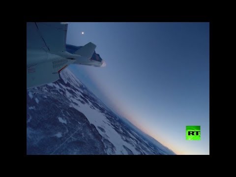 شاهد طيران الأسطول الشمالي الروسي يجري أول تدريباته في 2018