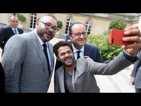 شاهد كيف تمر لقاءات عاهل المغرب مع المبدعين