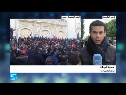 شاهد هدوء حذر بعد تجدد الاشتباكات في تونس العاصمة