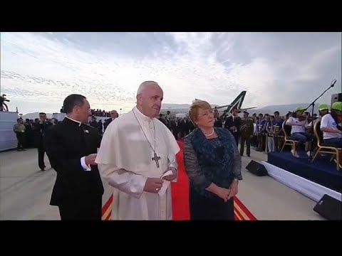 بالفيديو البابا فرانسيس في تشيلي لتحسين صورة الكنيسة