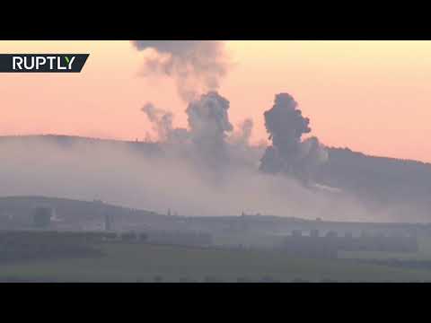 قصف تركي على عفرين شمال سورية