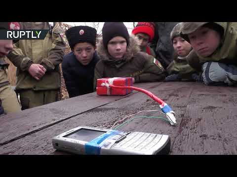 شاهد أطفال القرم يتدرّبون على نزع الألغام