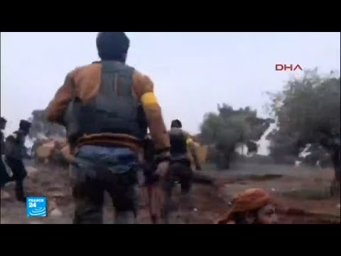 شاهد المواجهات البرية تشهد تصعيدا في العملية العسكرية التركية في عفرين