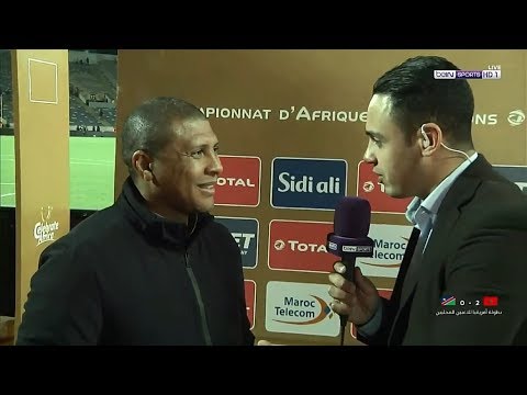 شاهد ما صرح به مدرب منتخب ناميبيا بعد تأهل المغرب لنصف نهائي الشان