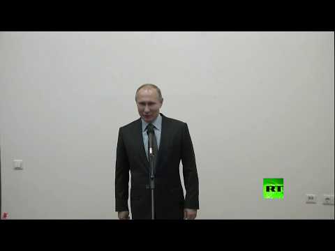 شاهد بوتين يدشن محطة نووية جديدة في منطقة روستوف