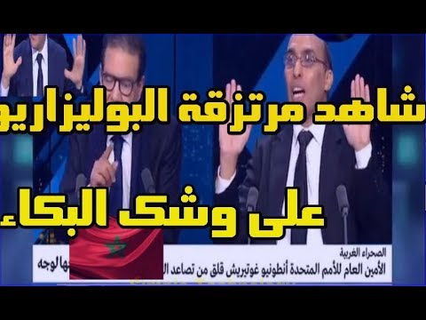 شاهد مرتزقة البوليساريو على وشك البكاء