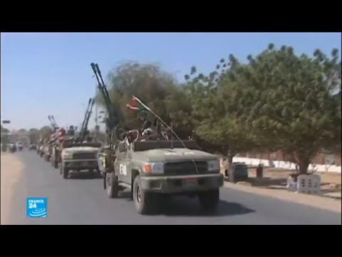 شاهد عربات للجيش السوداني تنتشر في ولاية كسلا