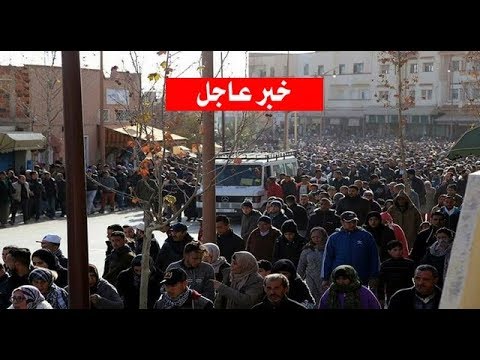 شاهد نايضة في جرادة تشهد أجواءً مشحونة ونزولًا أمنيًّا غير مسبوق