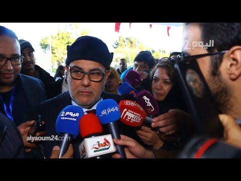 شاهد  بنكيران يكشف سعادته باستقباله في المؤتمر