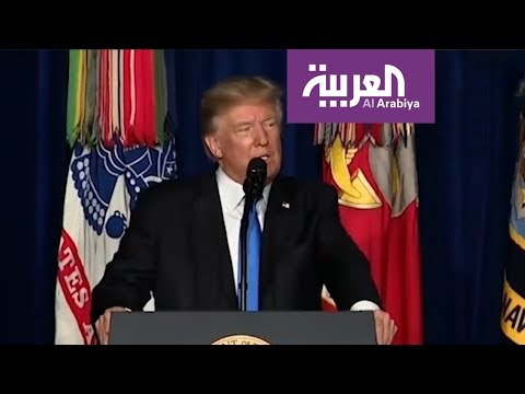 شاهد ترامب سيبقي قواته بالعراق حتى لا تستغل إيران أى فراغ