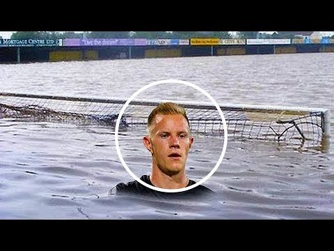 شاهد مباريات كرة القدم لعبت في أجواء غير مناسبة