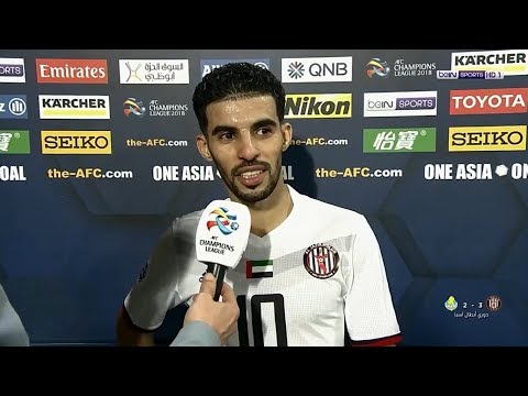 شاهد تعليق مبارك بوصوفة في نهاية مباراته أمام الغرافة