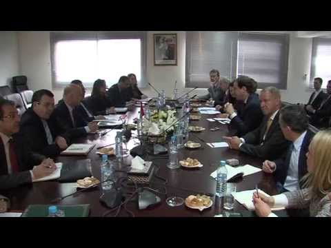 فيديو أنيس بيرو يستقبل نائب الوزير الأول الهولندي