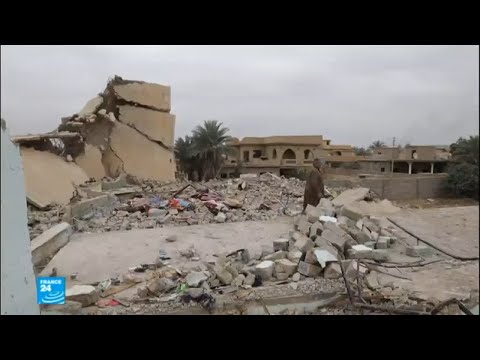 شاهد مدينة بيجي النفطية ما تزال حقل خراب بعد عامين من استعادتها