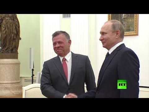 شاهد لقاء بين الرئيس بوتين والملك عبد الله الثاني