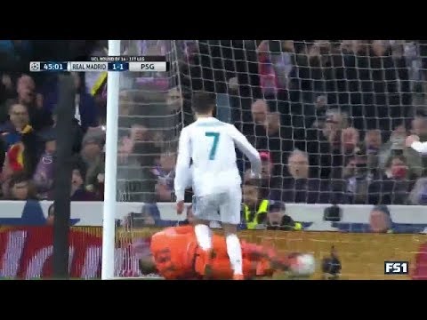 شاهد ​صورة تكشف لغز ضربة الجزاء الغريبة لرونالدو أمام سان جيرمان​