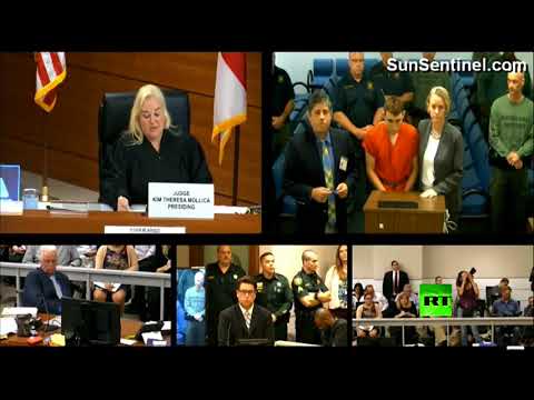 شاهد لقطة تشعل الجدل في أول جلسة لسفاح فلوريدا