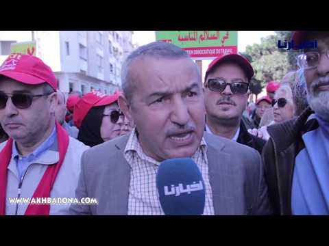 شاهد أقوى لحظات “مسيرة الغضب” احتجاجًا على حكومة العثماني