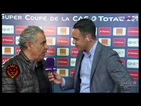 شاهد حديث البنزرتي بعد التتويج بلقب السوبر الأفريقي