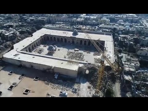 شاهد حلب ودرايا بعد 7 سنوات من الحرب