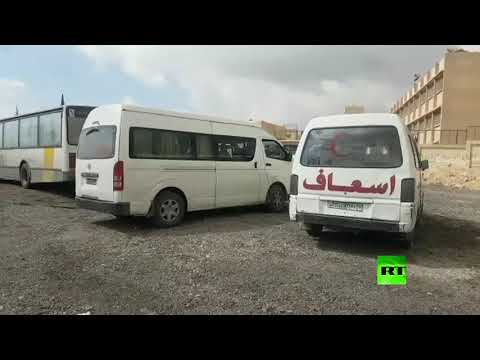 بالفيديو مسلحون يستهدفون معبر مخيم الوافدين