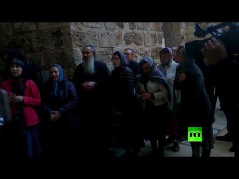 شاهد رفع المصحف الشريف في احتجاجات القيامة بالقدس