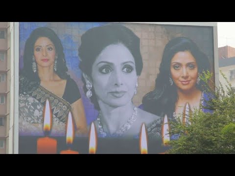 وداع مؤثر لنجمة بوليوود سريديفي في الهند