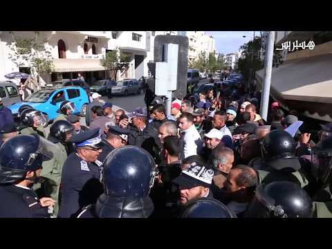 شاهد عسكريون مغاربة مطرودون يطالبون بإنصافهم